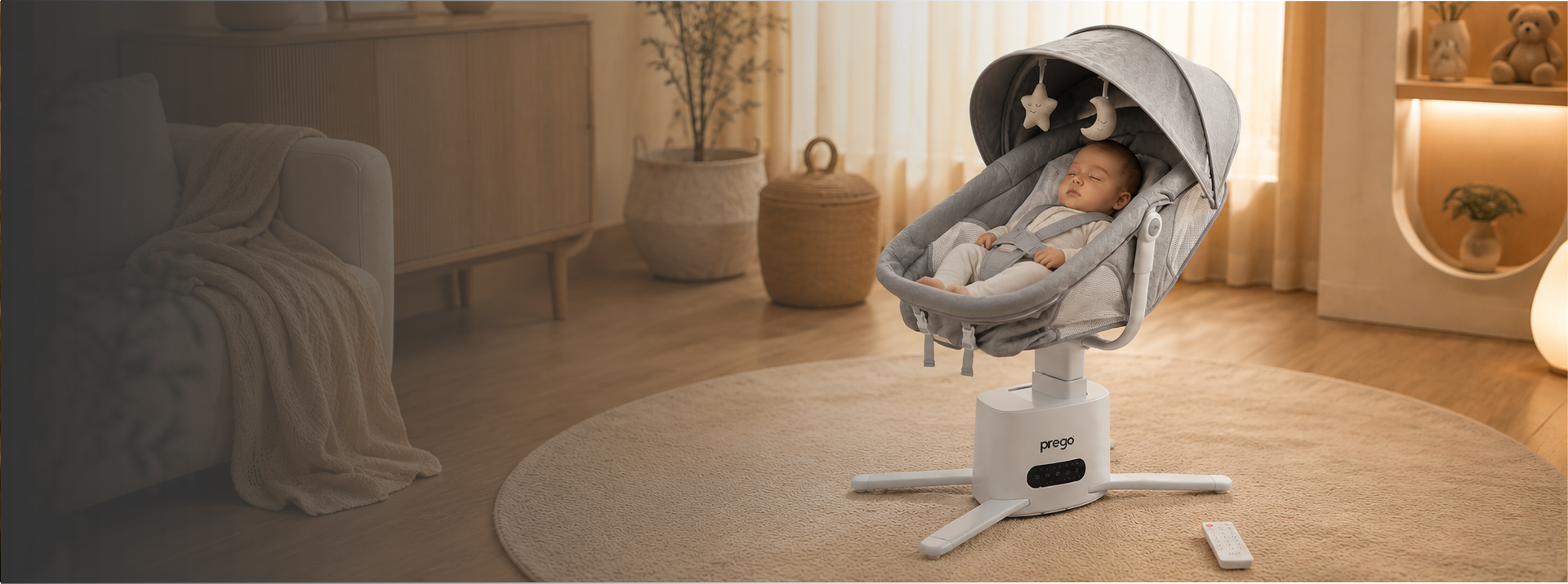 Prego Luna Elektrikli Beşik