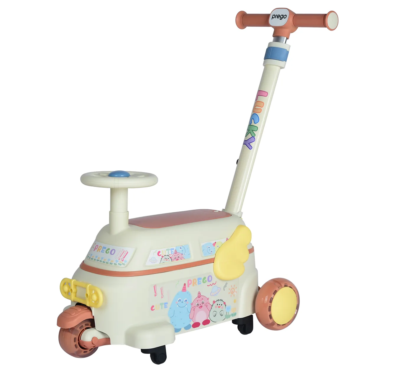 Lucky Scooter - Bej