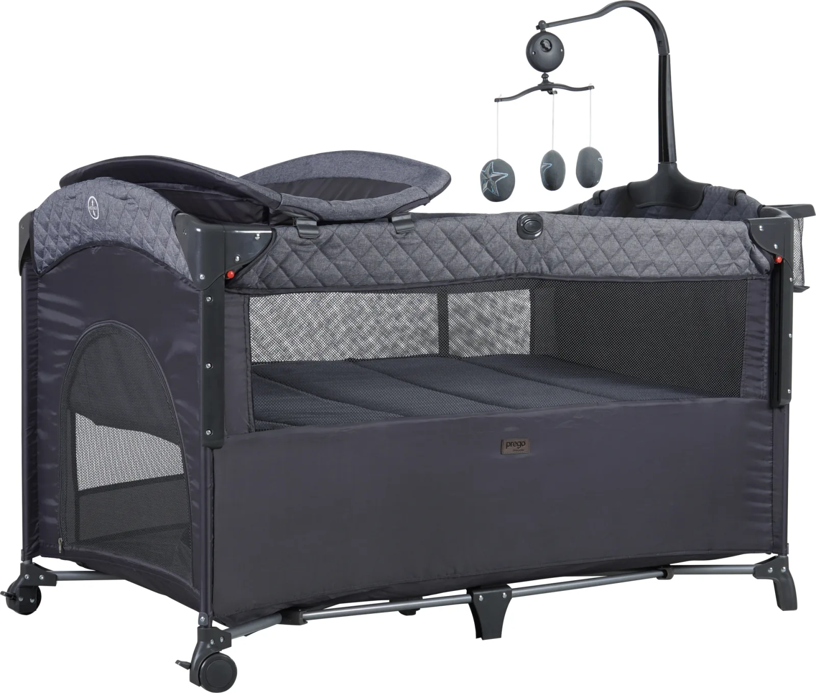 Miami Plus Playpen Smoke