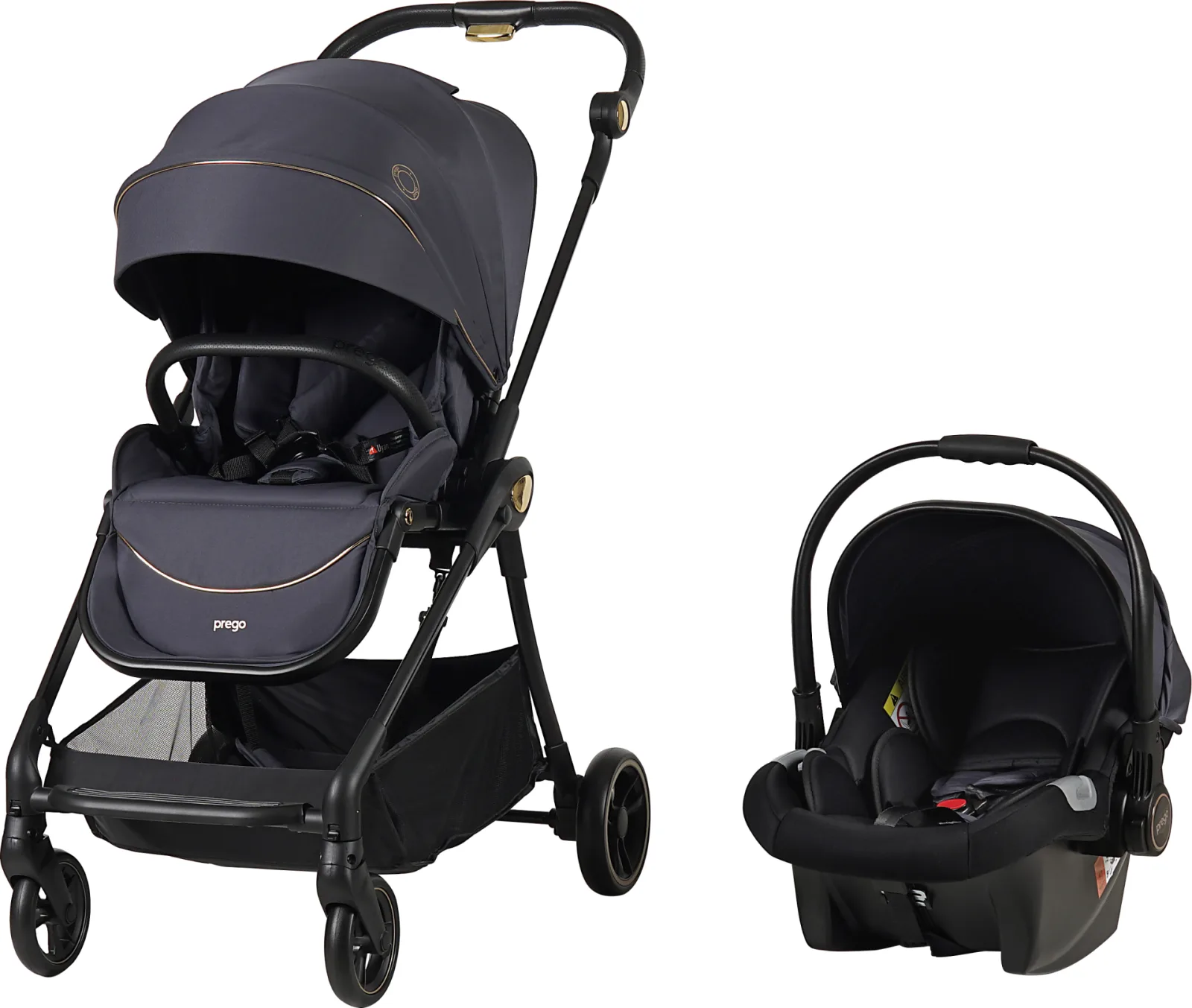 Toronto Plus Travel Baby Stroller Smoke